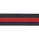 1 1/2" Blue Red Striped Ribbon | 10 Yard Roll
