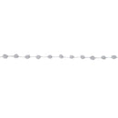 8mm Wired Pom Pom  | Grey | 25 Yard Roll