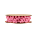 8mm Wired Pom Pom  | Pink | 25 Yard Roll