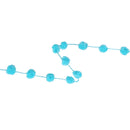 8mm Wired Pom Pom  | Blue | 25 Yard Roll