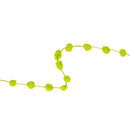 8mm Wired Pom Pom  | Lime | 25 Yard Roll