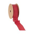 1 1/2" Wired Crinkle Ribbon | Red | 10 Yard Roll