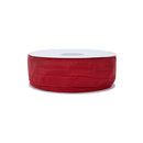 1 1/2" Wired Crinkle Ribbon | Red | 50 Yard Roll