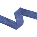 1 1/2" Wired Crinkle Ribbon | Blue | 50 Yard Roll