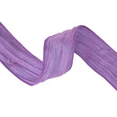 1 1/2" Wired Crinkle Ribbon | Purple | 10 Yard Roll