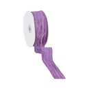 1 1/2" Wired Crinkle Ribbon | Purple | 50 Yard Roll
