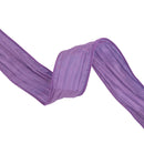 1 1/2" Wired Crinkle Ribbon | Purple | 50 Yard Roll