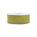 1 1/2" Wired Crinkle Ribbon | Moss | 50 Yard Roll