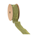 1 1/2" Wired Crinkle Ribbon | Forest | 10 Yard Roll