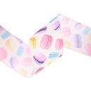 2 1/2" Wired Ribbon | Pastel All Over Macaroon | 10 Yard Roll