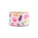 2 1/2" Wired Ribbon | Pastel All Over Macaroon | 10 Yard Roll