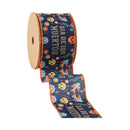 2 1/2" Wired Ribbon | Dia De Los Muertos | 10 Yard Roll
