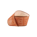 2 1/2" Faux Linen Heat Transfer Wired Ribbon | Basketball Court | 10 Yard Roll