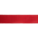 2 1/2" Wired Ribbon | Red Linen | 50 Yard Roll