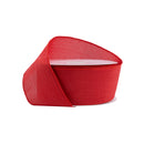 2 1/2" Wired Ribbon | Red Linen | 50 Yard Roll