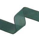 2 1/2" Wired Ribbon | Green Linen | 10 Yard Roll