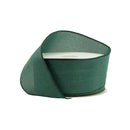 2 1/2" Wired Ribbon | Green Linen | 50 Yard Roll