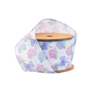 2 1/2" Wired Ribbon | Bows and Florals | 10 Yard Roll