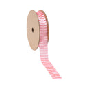 1" Pleated Ribbon | Pink | 10 Yard Roll