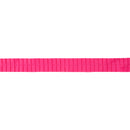 1" Pleated Ribbon | Shocking Pink | 10 Yard Roll