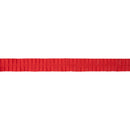 1" Pleated Ribbon | Red | 10 Yard Roll