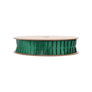 1" Pleated Ribbon | Green | 10 Yard Roll