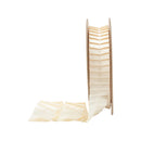 1" Pleated Ribbon | Ivory | 10 Yard Roll