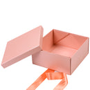 5" x 5" x 2.4" Gift Box w/ Satin Ribbon | Pink