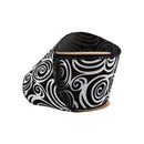 4" Wired Ribbon | Glittered Halloween w/ Black Backing | 10 Yard Roll