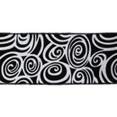 4" Wired Ribbon | Glittered Halloween w/ Black Backing | 10 Yard Roll