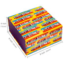 8" x 8" x 4" Collapsable Gift Box w/ 2-pcs White Tissue Paper & Magnetic Square Flap Lid | Colorful Happy Birthday