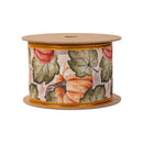 2 1/2" Wired Ribbon | Pumpkin and Vines | 10 Yard Roll