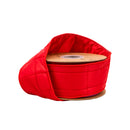 2 1/2" Wired Ribbon | Red Puffer Coat | 10 Yard Roll