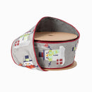 2 1/2" Wired Ribbon | Embroidered Snowman | 5 Yard Roll