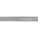 1" Wired Heritage Velvet Ribbon | Silver | 10 Yard Roll