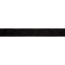 1" Wired Heritage Velvet Ribbon | Black | 10 Yard Roll
