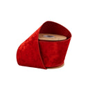 4" Wired Heritage Velvet Ribbon | Red | 10 Yard Roll