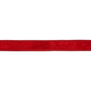1" Wired Heritage Velvet Ribbon | Red | 10 Yard Roll
