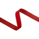 1" Wired Heritage Velvet Ribbon | Red | 10 Yard Roll