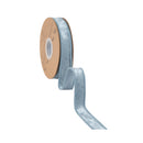1" Wired Heritage Velvet Ribbon | French Blue | 10 Yard Roll