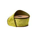 2 1/2" Wired Heritage Velvet Ribbon | Willow | 10 Yard Roll