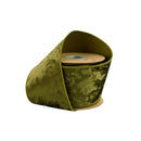 4" Wired Heritage Velvet Ribbon | Moss | 10 Yard Roll
