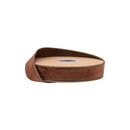 1" Wired Heritage Velvet Ribbon | Brown | 10 Yard Roll