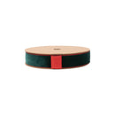 1" Reversible Velvet Ribbon | Green/Red | 10 Yard Roll