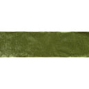 6" Wired Deluxe Reversible Velvet Ribbon | Moss | 10 Yard Ribbon