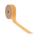 1" Velvet Ribbon | Gold | 10 Yard Roll