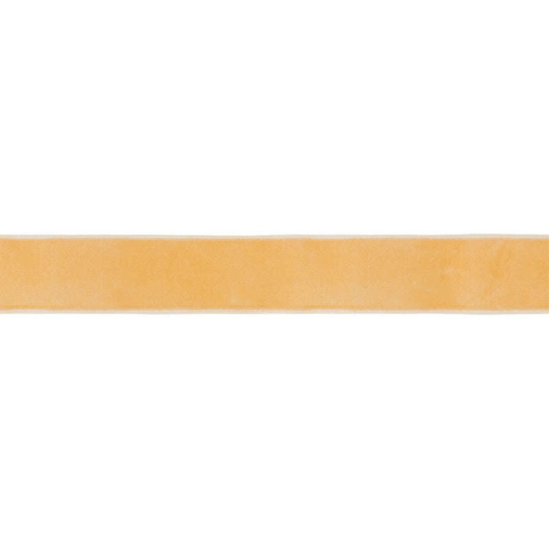 1" Velvet Ribbon | Gold | 10 Yard Roll
