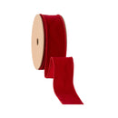 1 1/2" Wired Velvet Ribbon | Magenta | 10 Yard Roll