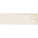 4" Wired Velvet Ribbon | Champagne with Glittered Diamond | 10 Yard Roll