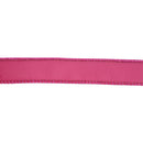 1" Reversible Classic Velvet Wired Ribbon | Hot Pink/Shimmer Pink | 10 Yard Roll